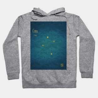 Night Sky Constellations - Crux Hoodie